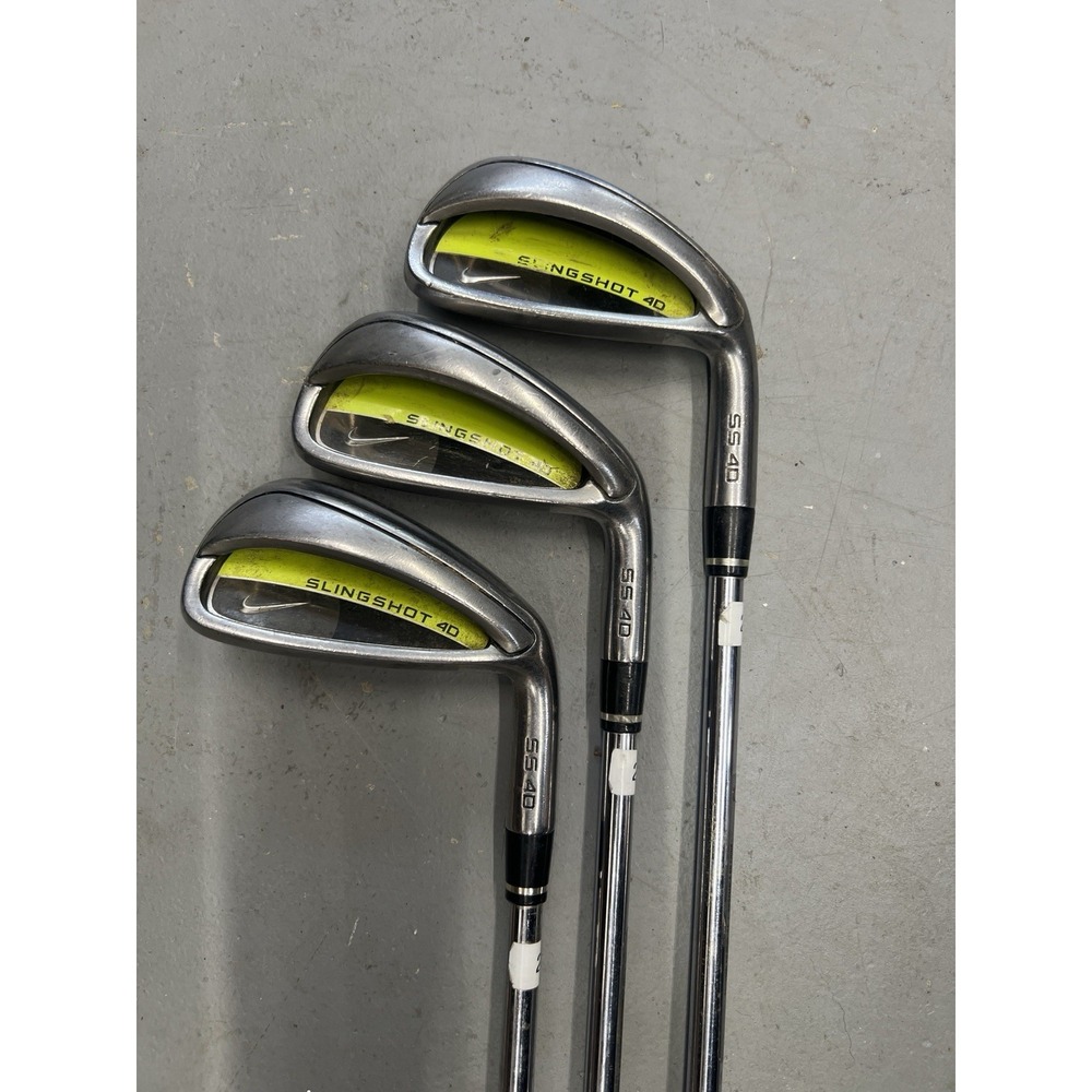Nike Slingshot 4D Iron Set 4 | 5 | 7 Right Hand Graphite Shaft Regular Flex